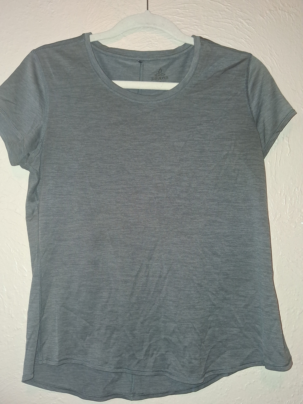 Prana Women's Short Sleeve Crew Tee - Gray